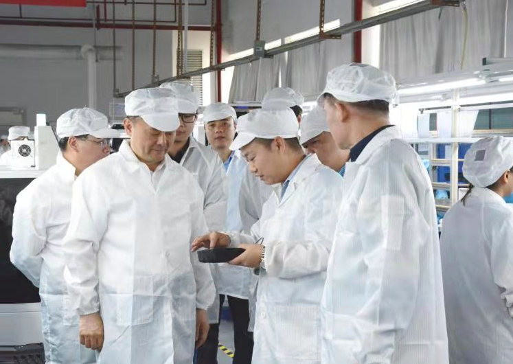 萍乡市委书记陈敏率队到taptap,taptap官方网站,taptap登录入口考察